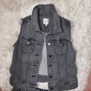 Denim vest